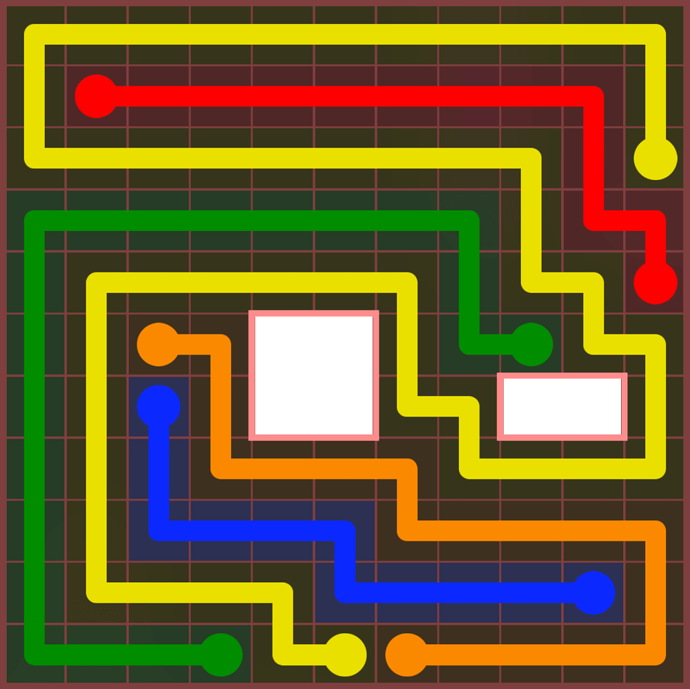 Flow Free 4112 Solution