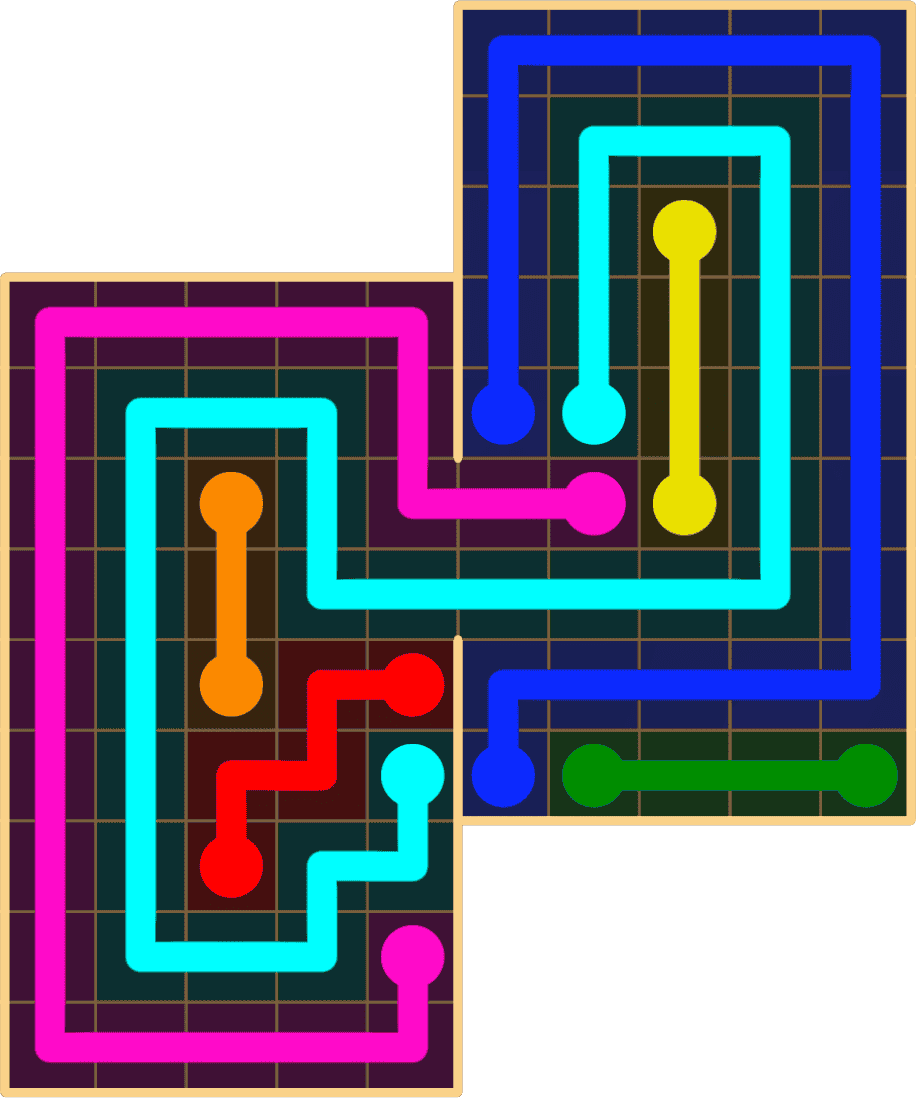 Flow Free 8823 Solution