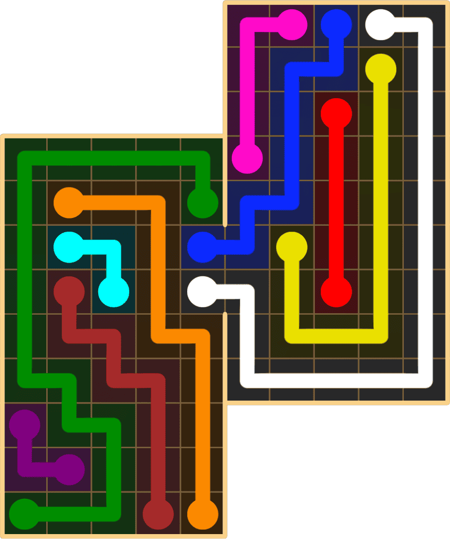 Flow Free 8826 Solution