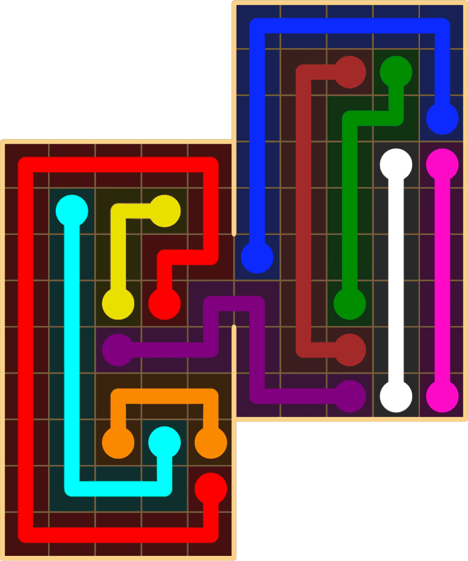 Flow Free 8827 Solution