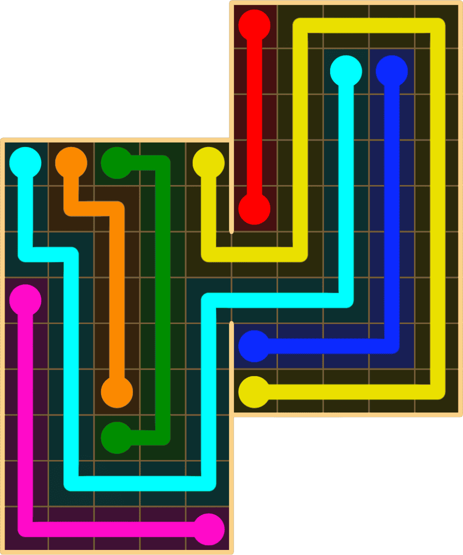 Flow Free 8837 Solution