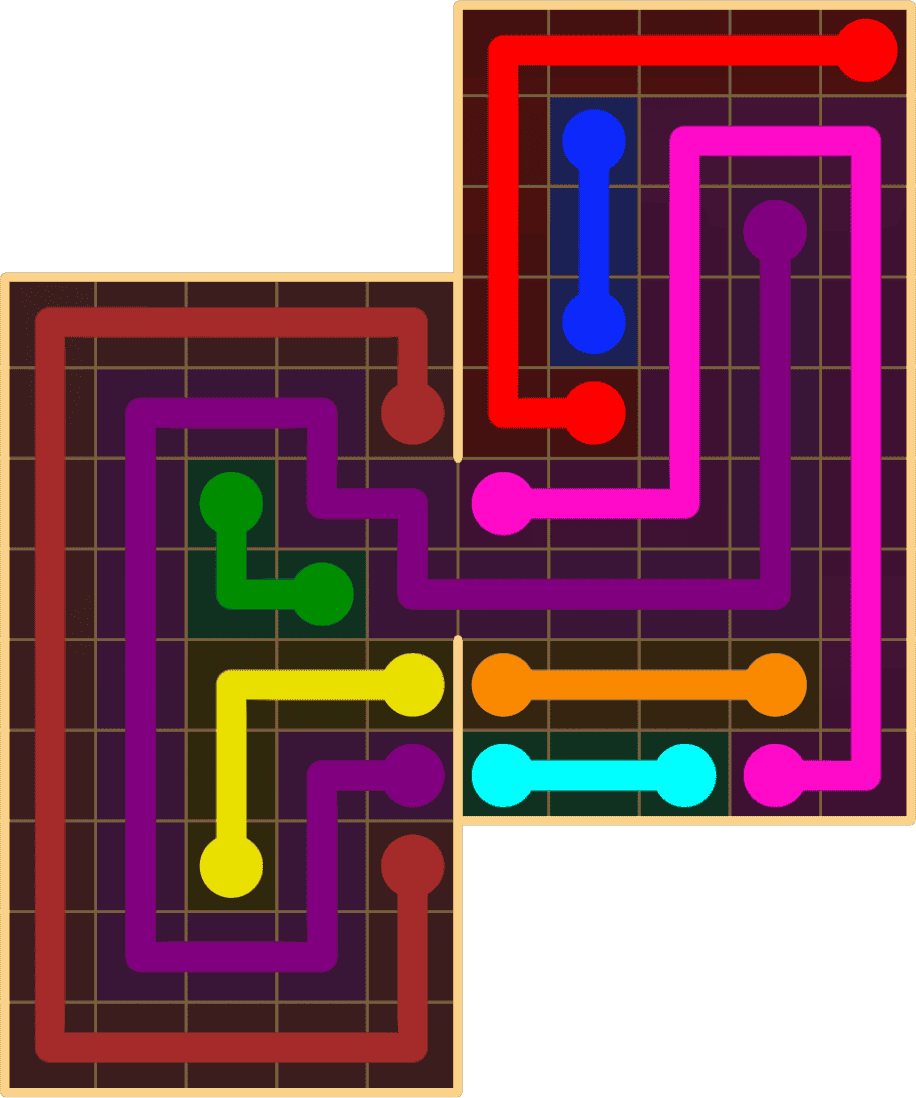 Flow Free 8847 Solution