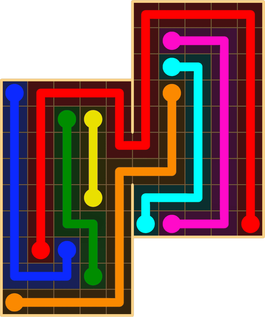 Flow Free 8850 Solution