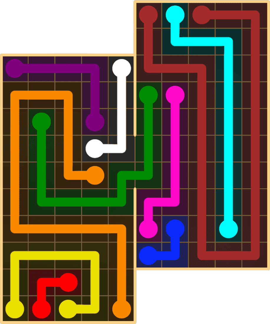 Flow Free 8854 Solution