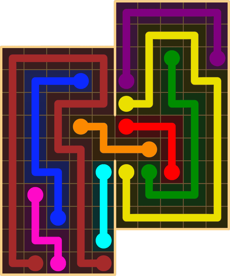 Flow Free 8872 Solution