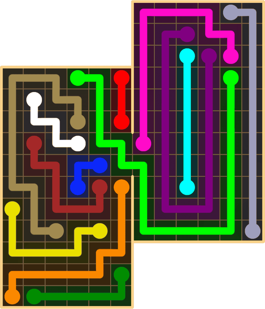 Flow Free 8894 Solution