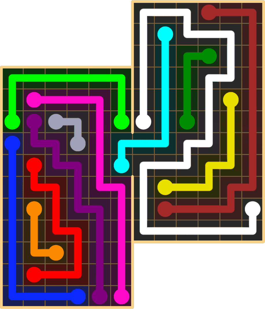 Flow Free 8900 Solution