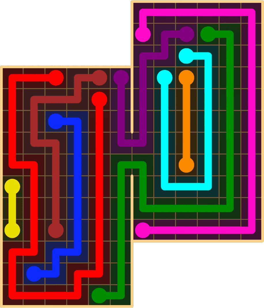 Flow Free 8903 Solution