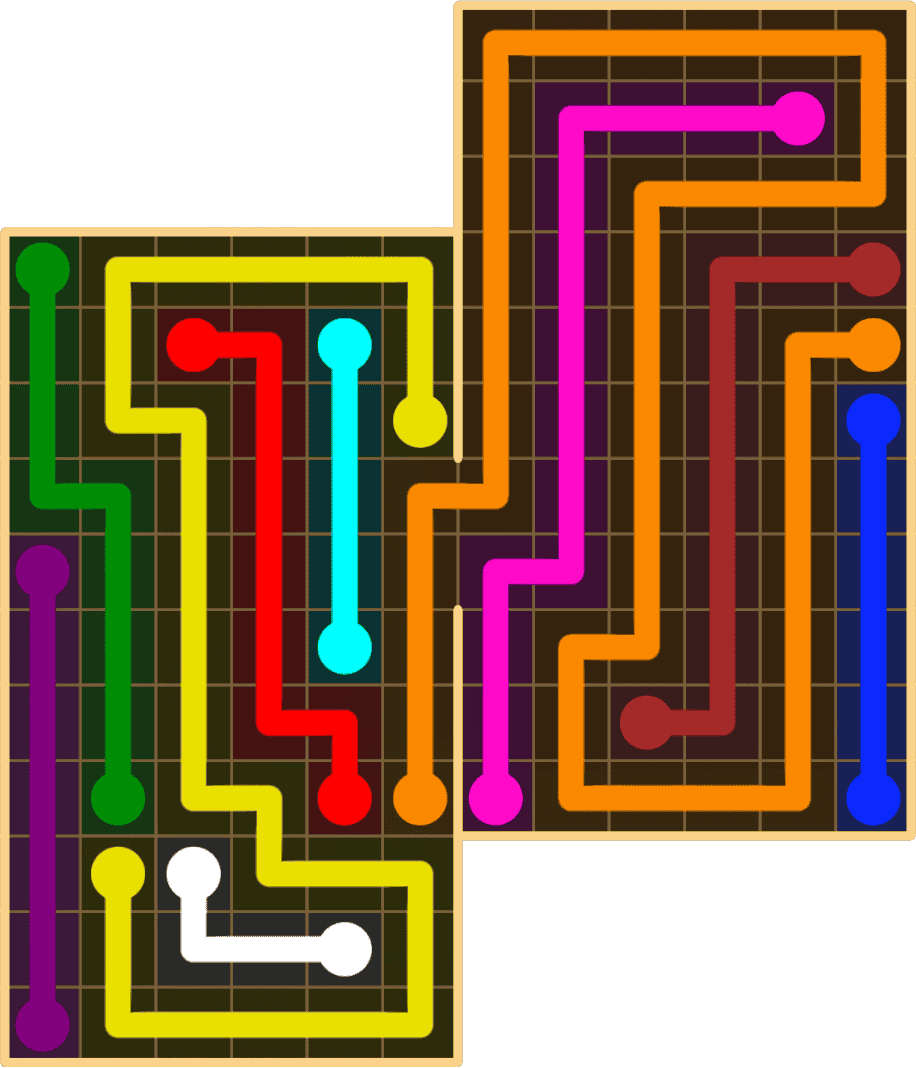 Flow Free 8906 Solution