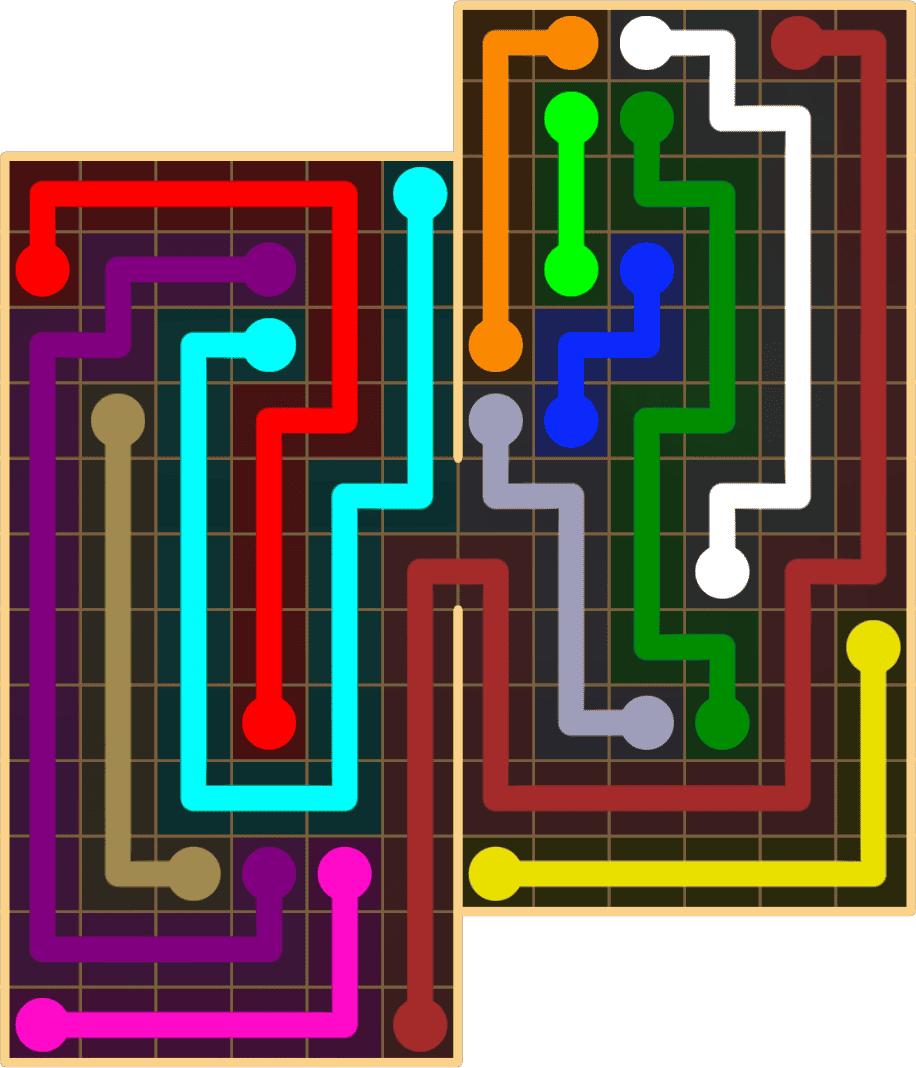 Flow Free 8926 Solution