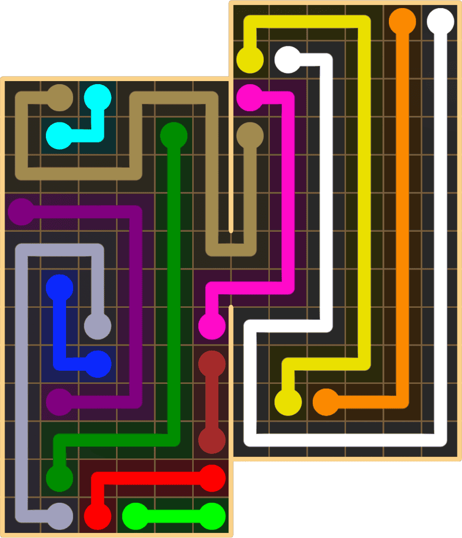 Flow Free 8932 Solution