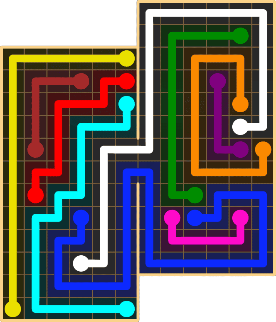 Flow Free 8933 Solution