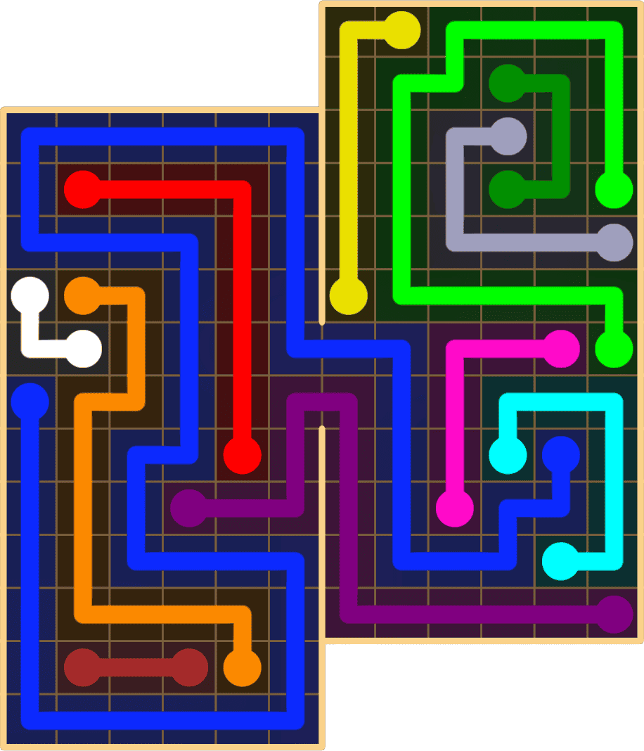 Flow Free 8939 Solution