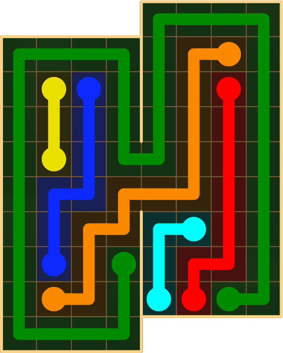 Flow Free 8791 Solution