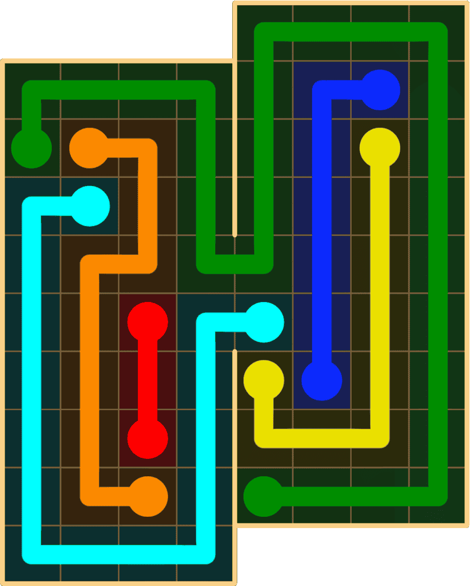 Flow Free 8810 Solution