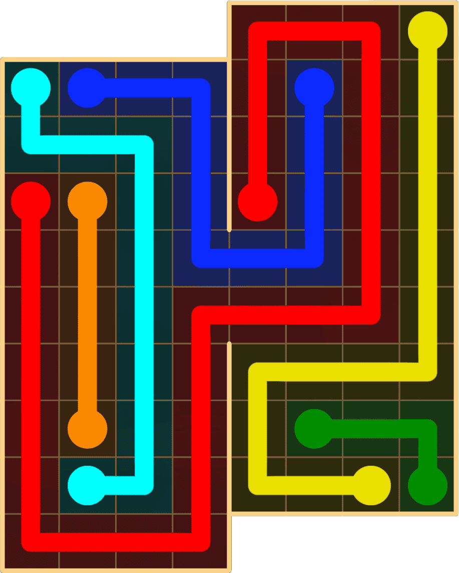 Flow Free 8814 Solution