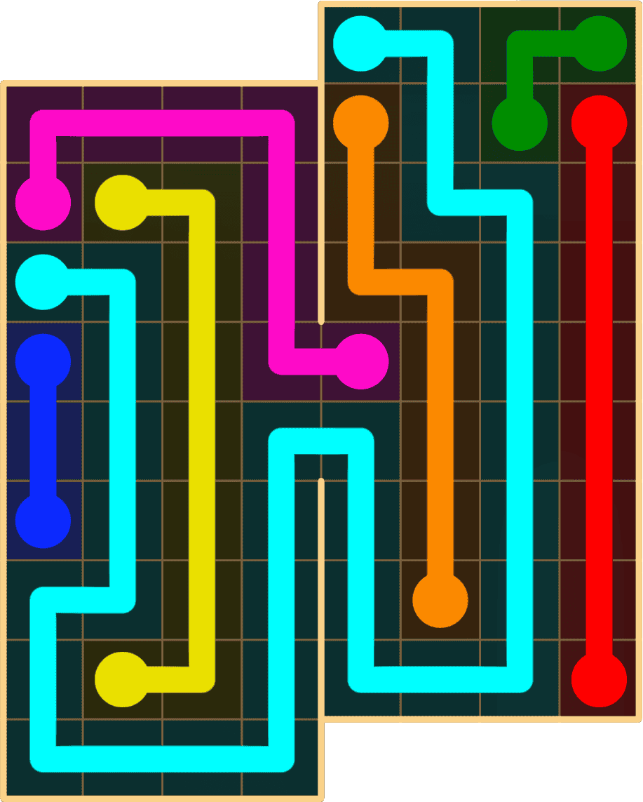 Flow Free 8820 Solution