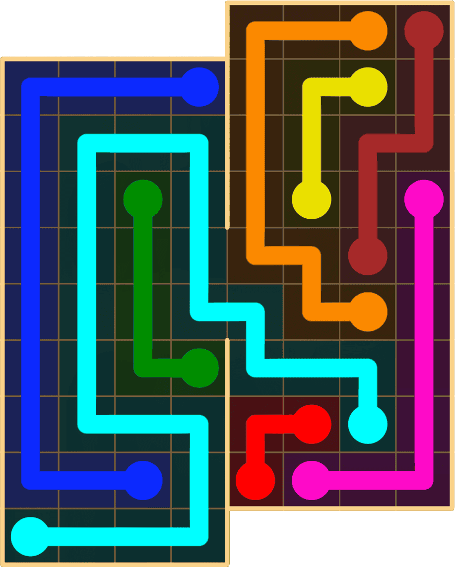 Flow Free 8798 Solution