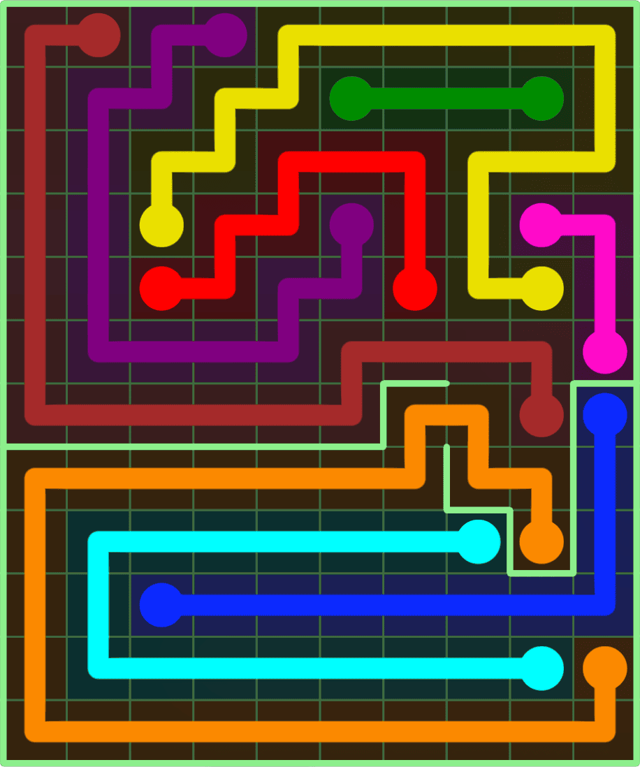 Flow Free 9142 Solution