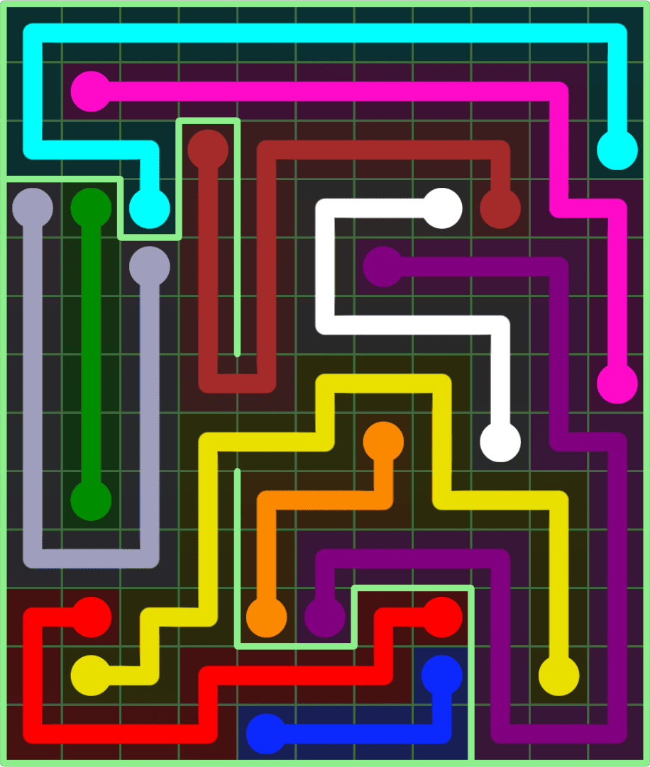 Flow Free 9160 Solution