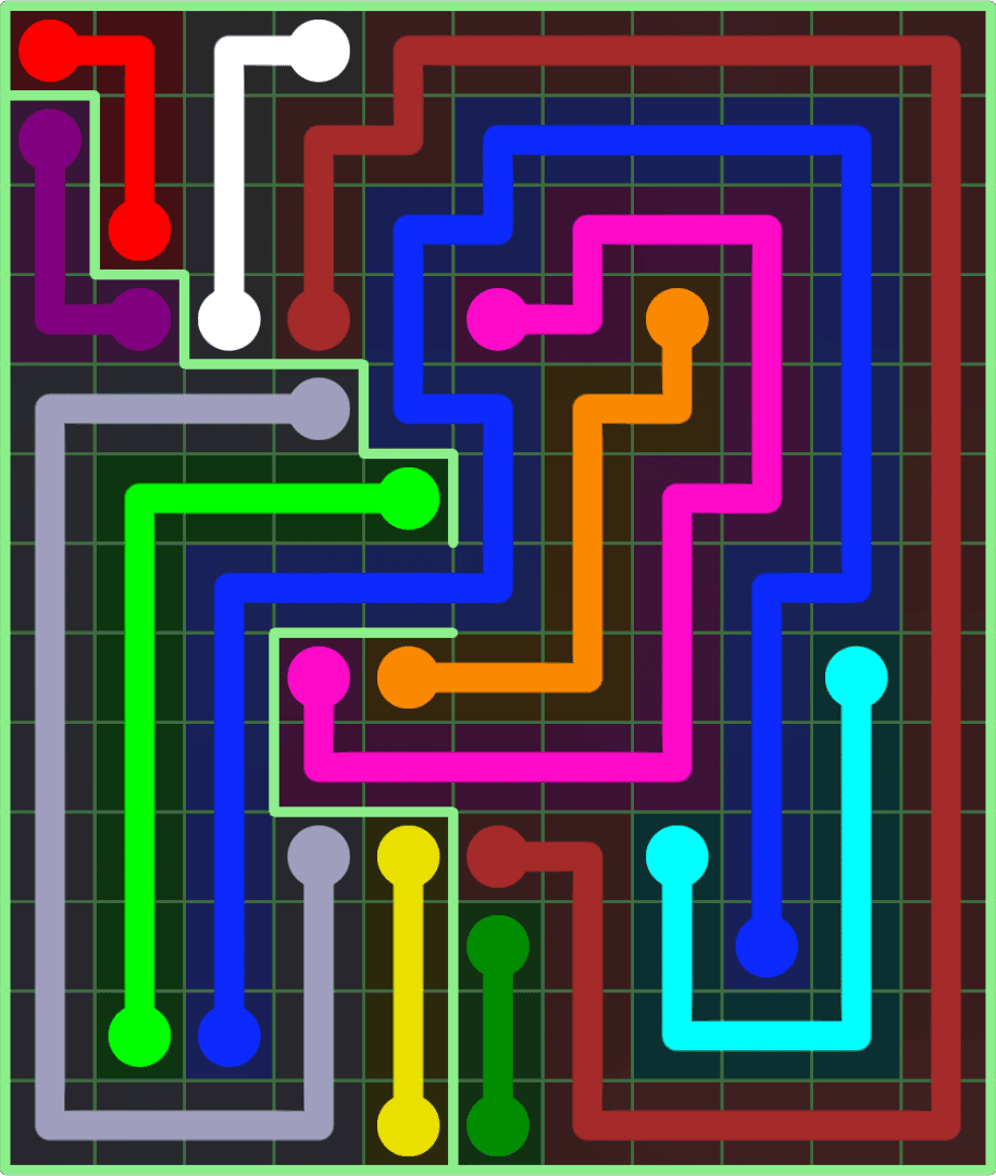 Flow Free 9170 Solution