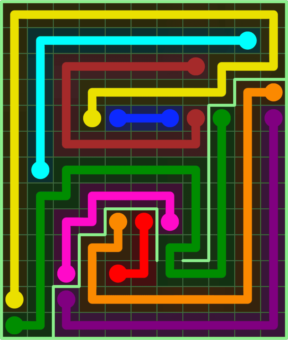 Flow Free 9178 Solution