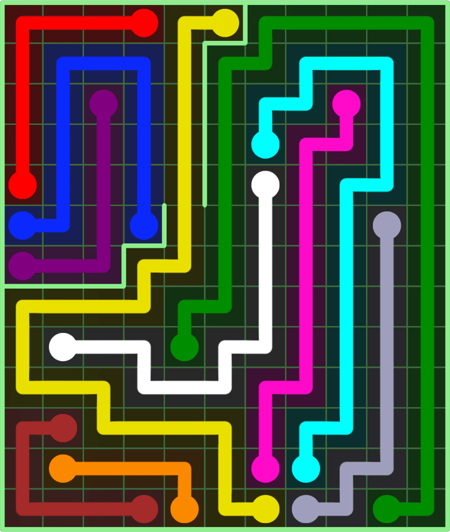 Flow Free 9180 Solution