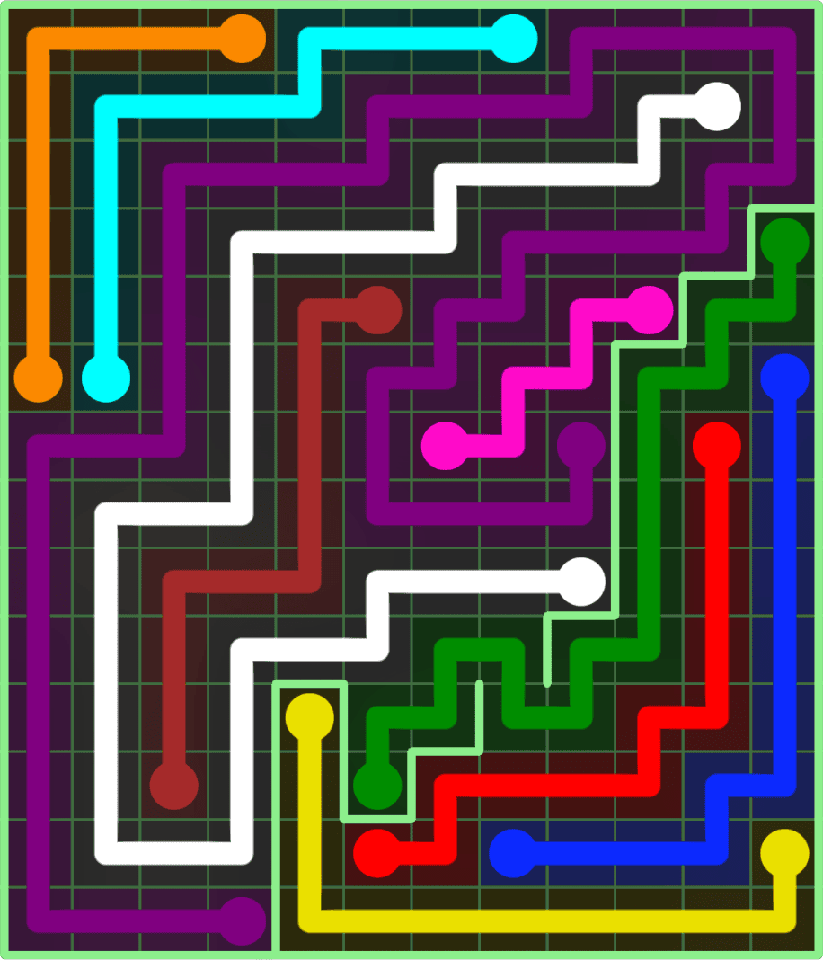 Flow Free 9192 Solution