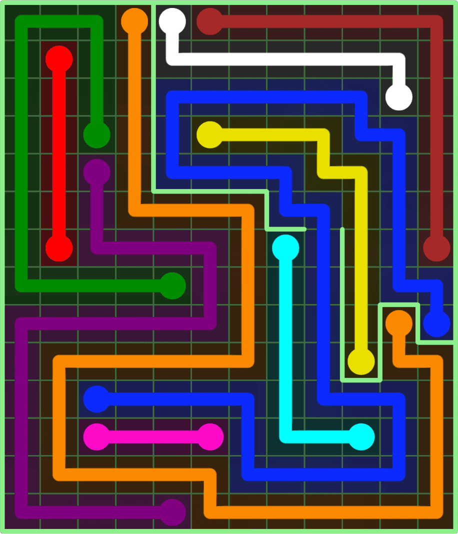 Flow Free 9199 Solution