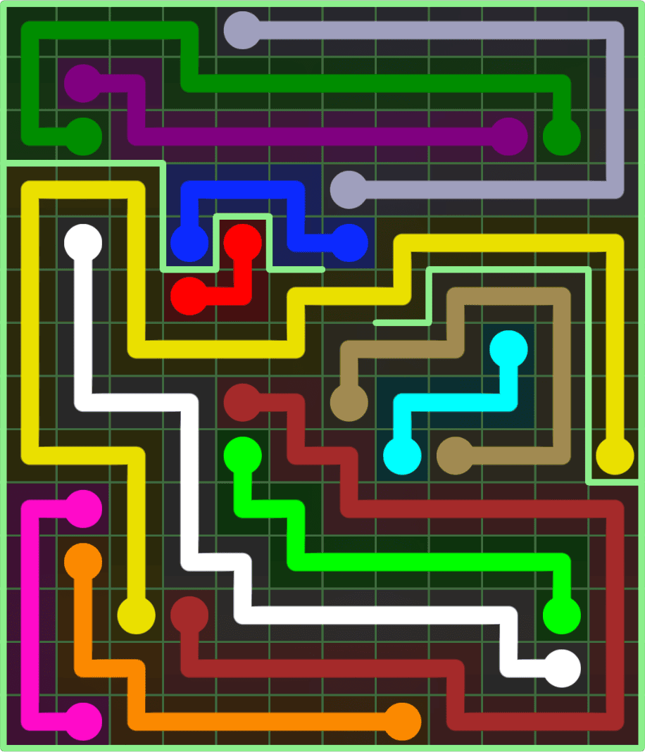 Flow Free 9207 Solution