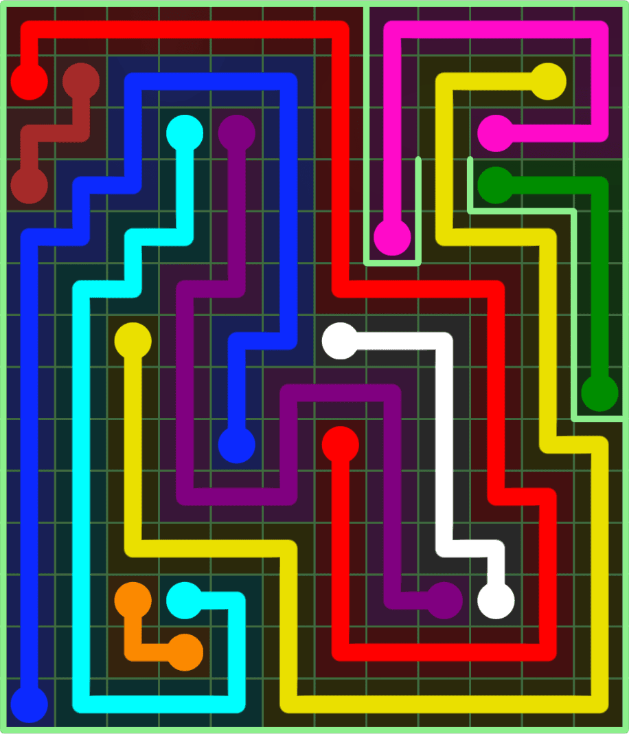 Flow Free 9210 Solution