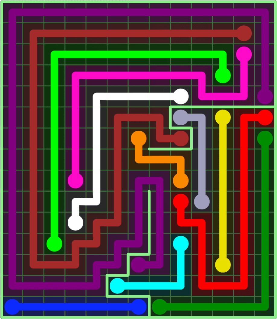 Flow Free 9213 Solution