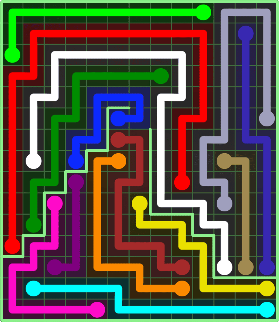 Flow Free 9214 Solution