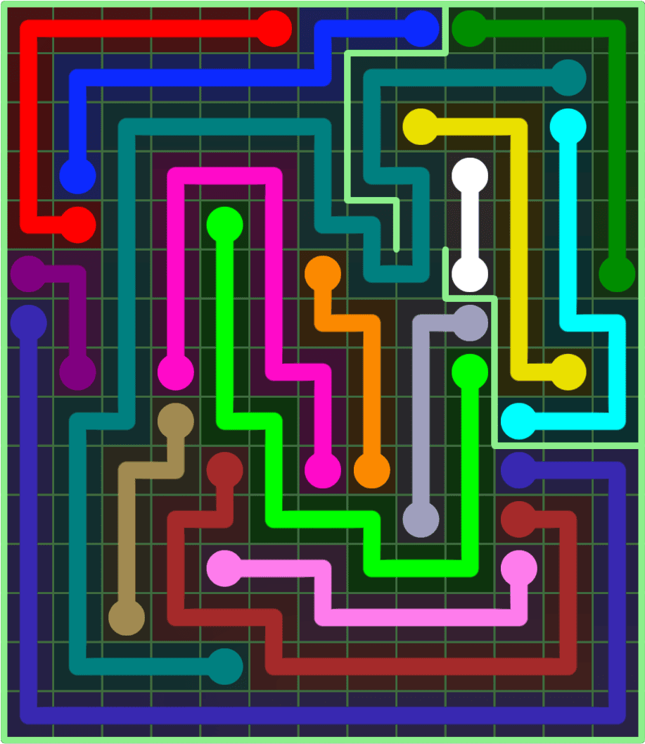 Flow Free 9217 Solution