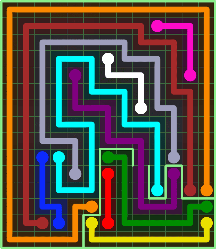 Flow Free 9221 Solution