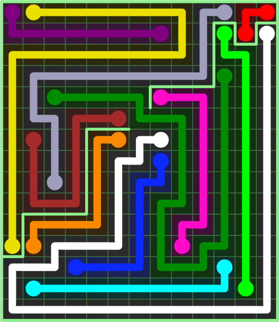 Flow Free 9232 Solution