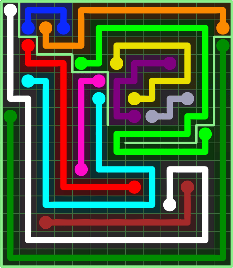 Flow Free 9234 Solution