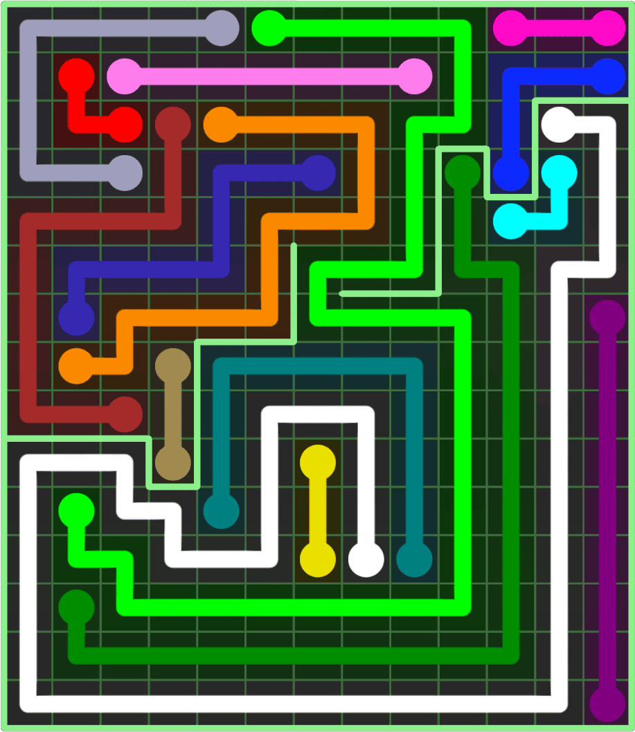 Flow Free 9239 Solution
