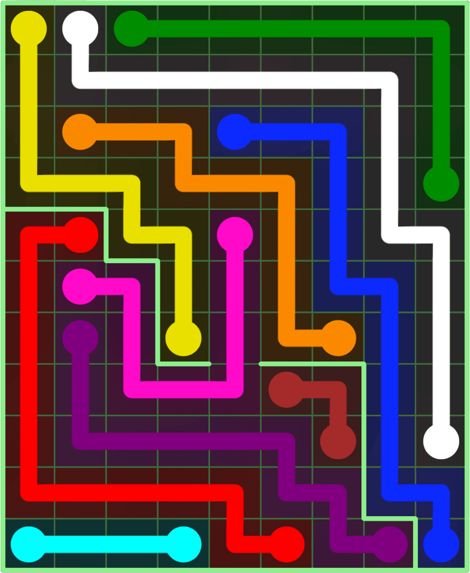 Flow Free 9101 Solution