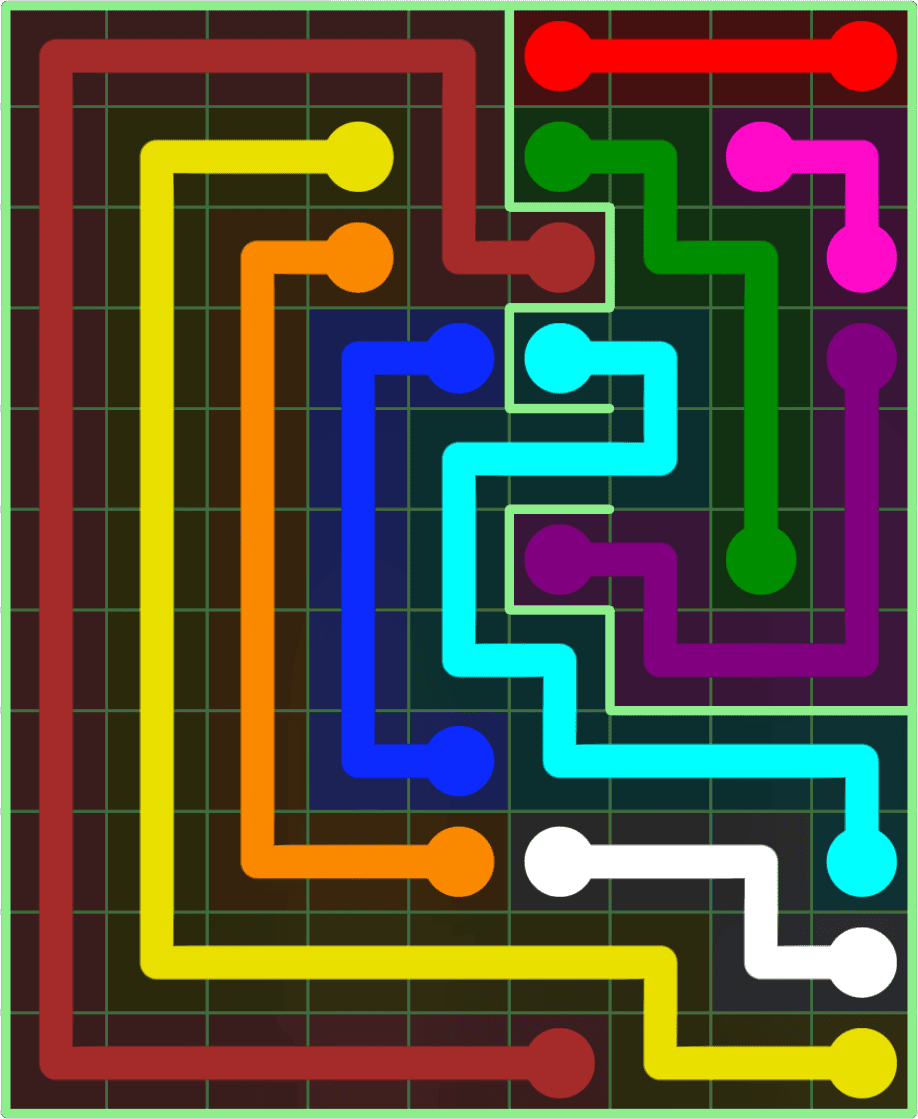 Flow Free 9106 Solution