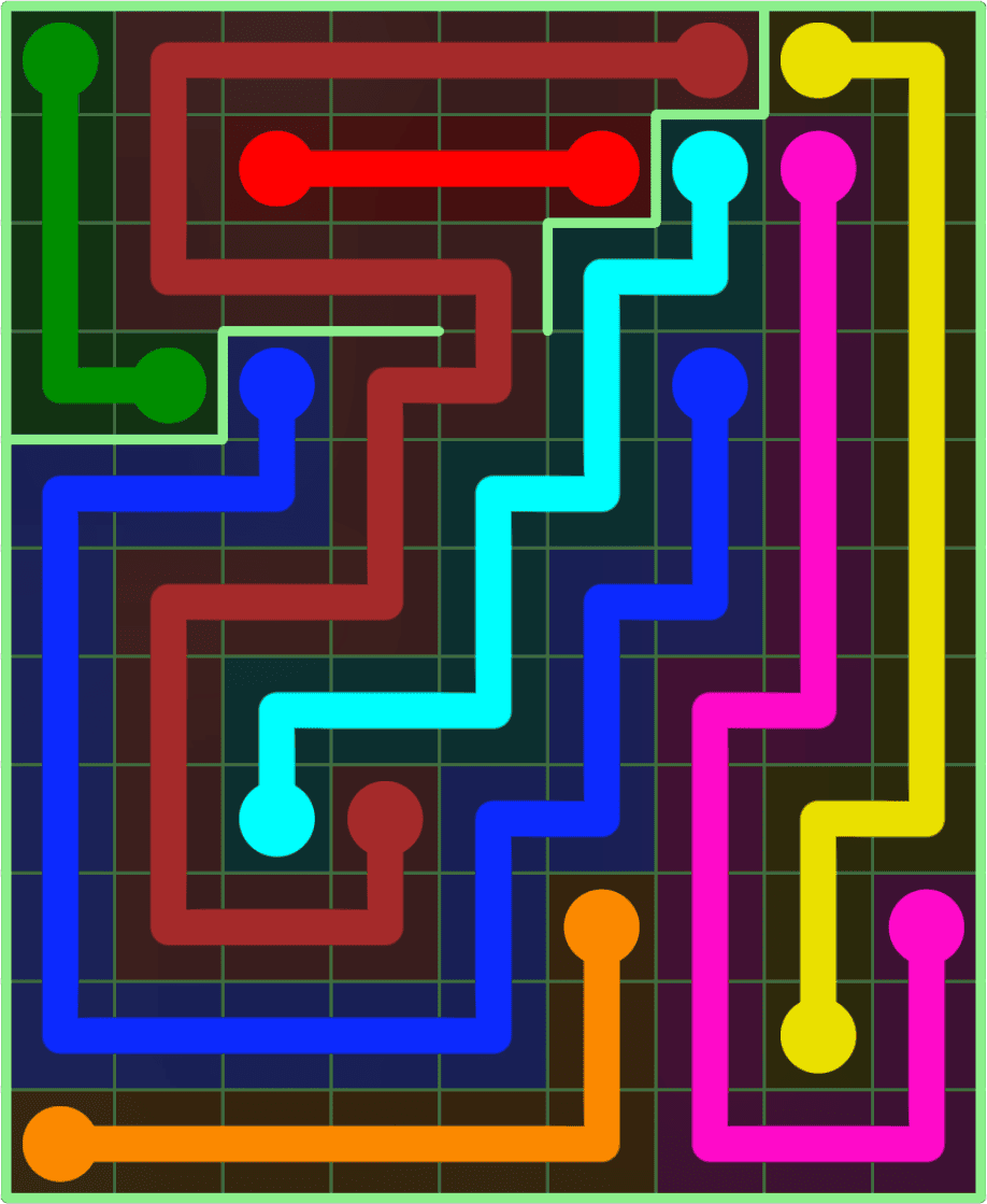 Flow Free 9092 Solution