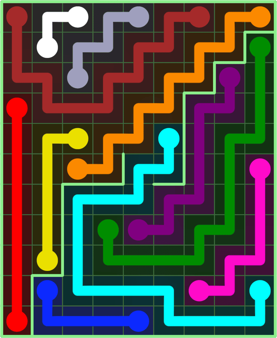 Flow Free 9114 Solution