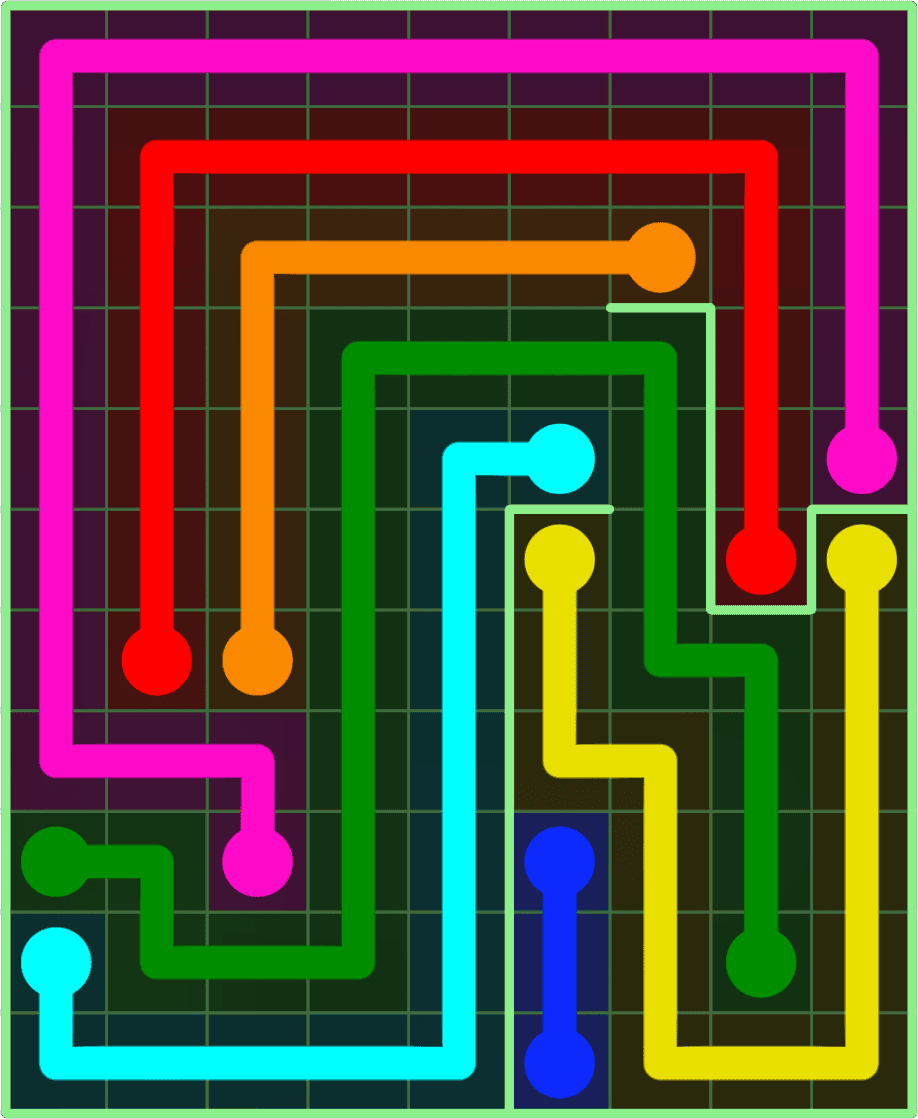 Flow Free 9115 Solution